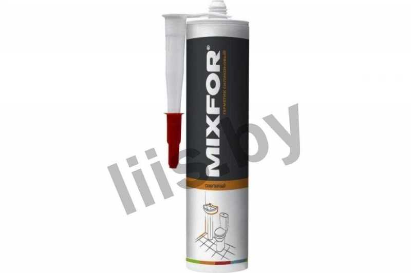 Герметик санитарный MIXFOR Sanitary Silicone - белый, 260мл